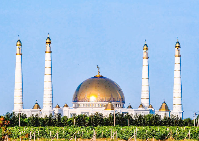 Ashgabat Gypjak Mosque