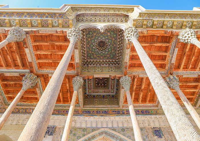 Bolo Hauz Mosque, Bukhara