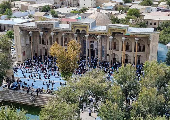 Bolo Hauz Mosque, Bukhara