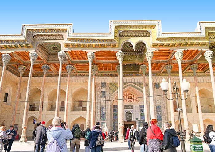 Bolo Hauz Mosque, Bukhara