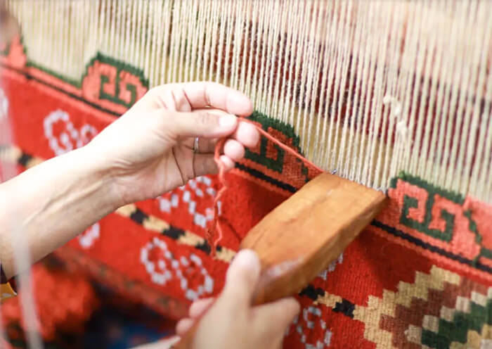 Bukhara Carpet Weaving