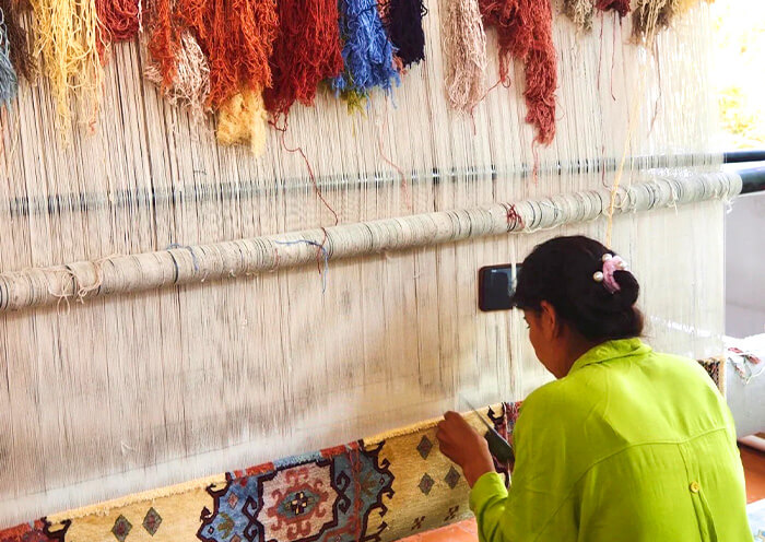 Bukhara Carpet Weaving