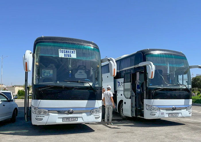 Bus in Uzbekistan
