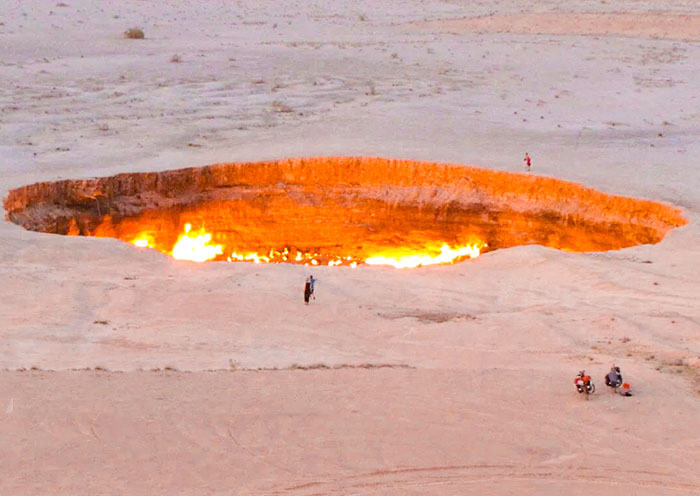 Darvaza Gas Crater