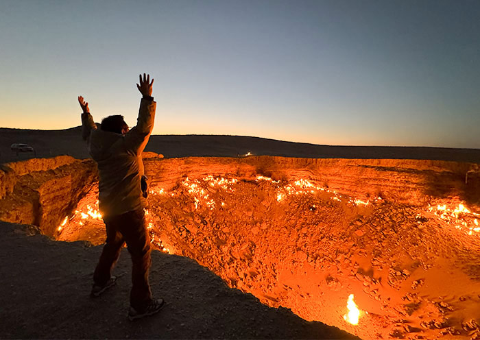 Darvaza Gas Crater
