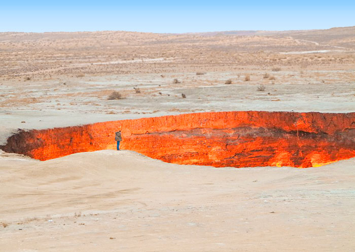 Darvaza Gas Crater
