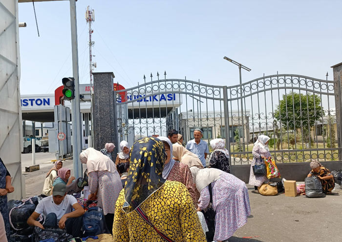 Dostuk Border between Andiyan and Osh
