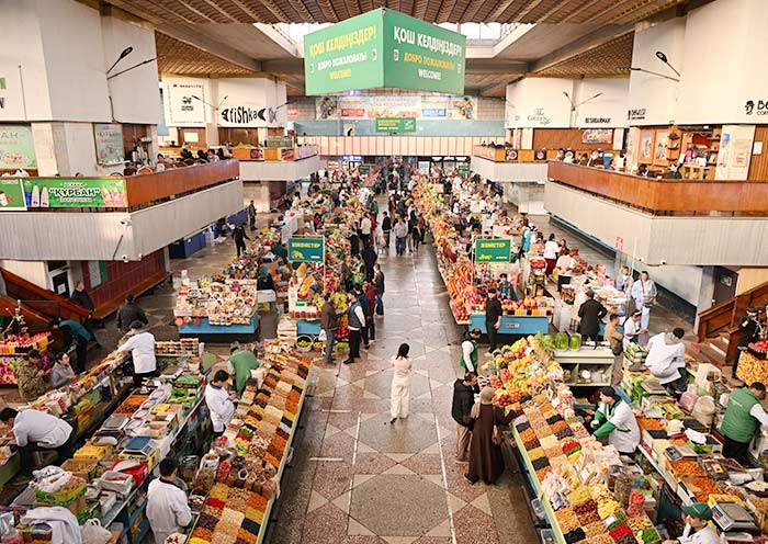 Green Bazaar, Almaty