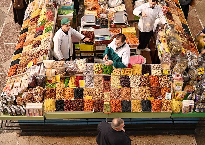 Green Bazaar, Almaty