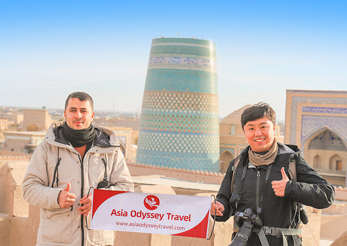 Visiting Itchan Kala of Khiva with AOT