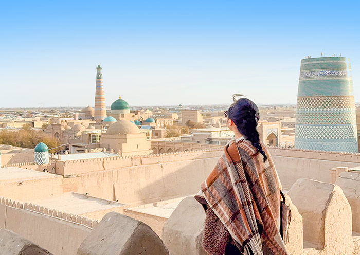 Visiting Itchan Kala of Khiva with AOT