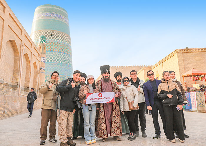 Visiting Itchan Kala of Khiva with AOT