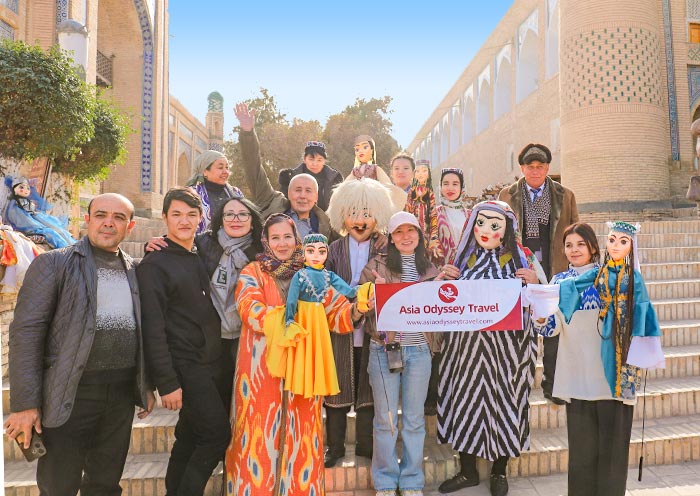 Visiting Itchan Kala of Khiva with AOT