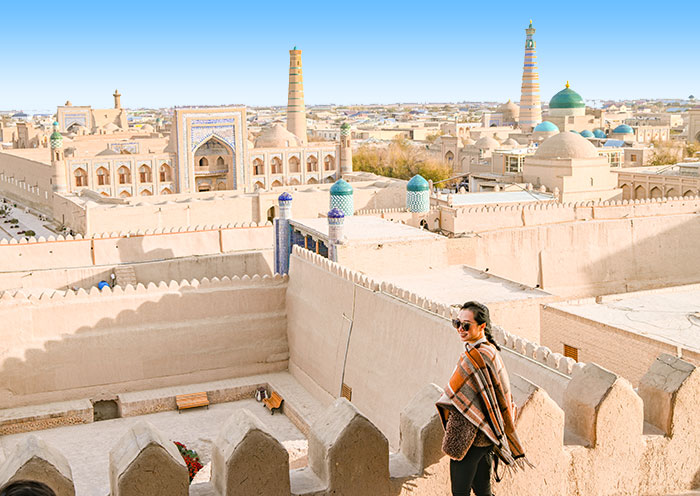 Visiting Itchan Kala of Khiva with AOT