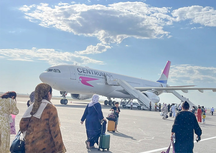 Urgench Airport near Khiva