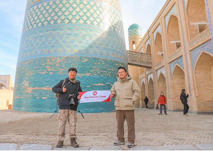 Kalta Minor Minaret in Khiva