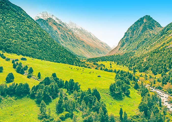 Gorges, Canyons and Valleys of Kyrgyzstan