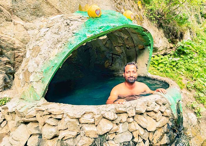 Hot springs of Kyrgyzstan