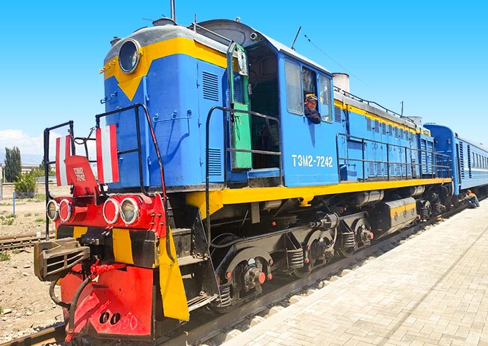 The Scenic Bishkek to Balykchy Train