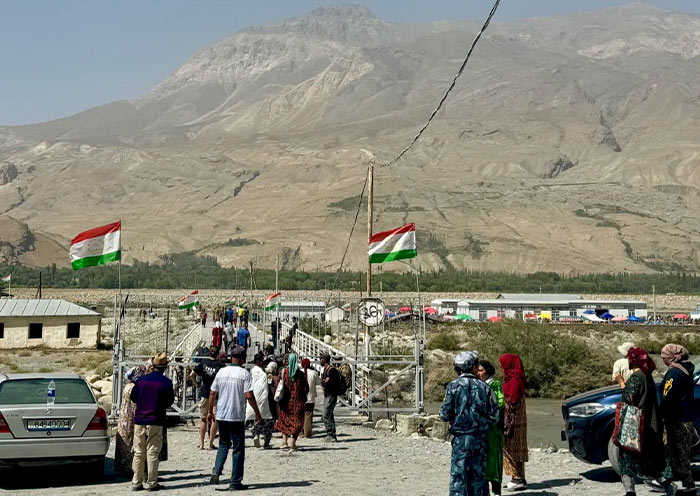 An Afghan Bazzar alongside the Pamir Highway