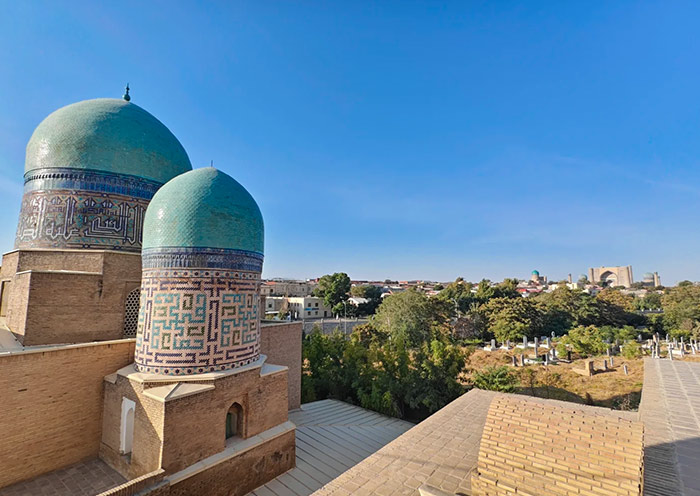 Shahi Zinda Necropolis, Samarkand