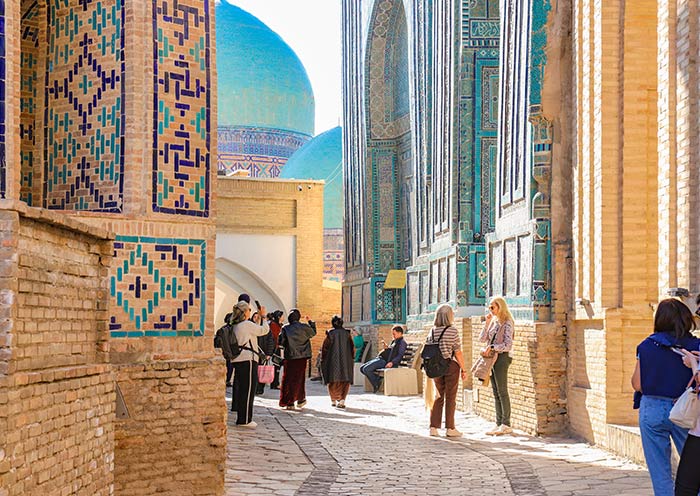 Shahi Zinda Necropolis, Samarkand