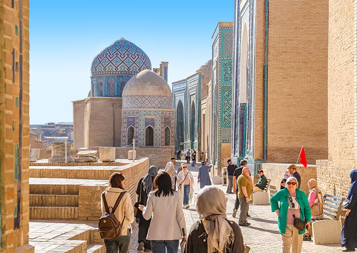 Shahi Zinda Necropolis, Samarkand