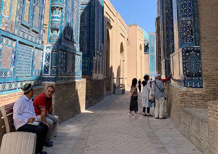 Shahi Zinda Necropolis, Samarkand