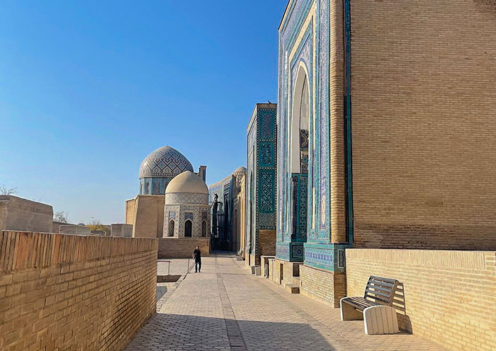 Shahi Zinda Necropolis, Samarkand