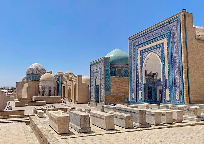 Shahi Zinda Necropolis, Samarkand