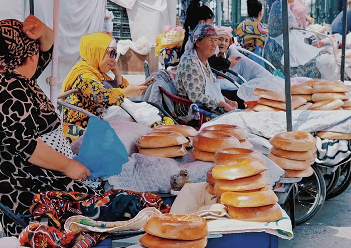 Siyab Bazaar, Samarkand