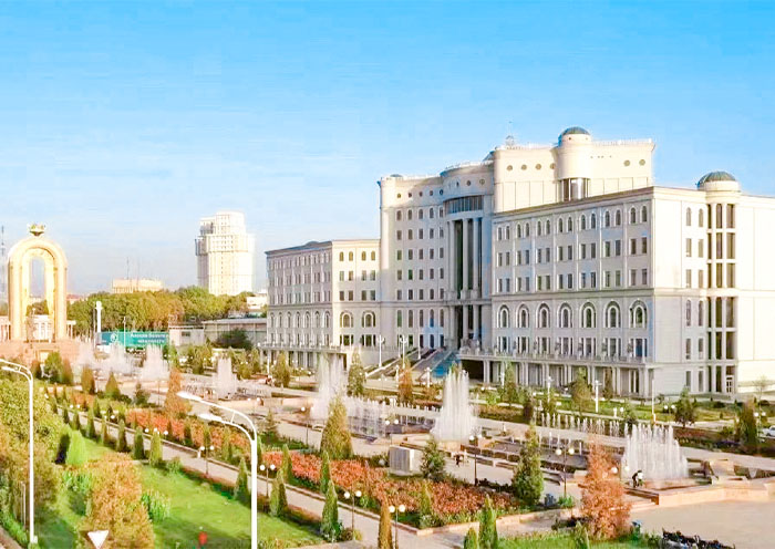 Statue Of Ismoil Somoni