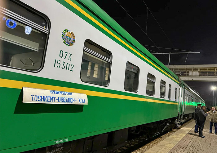 Tashkent to Khiva overnight train