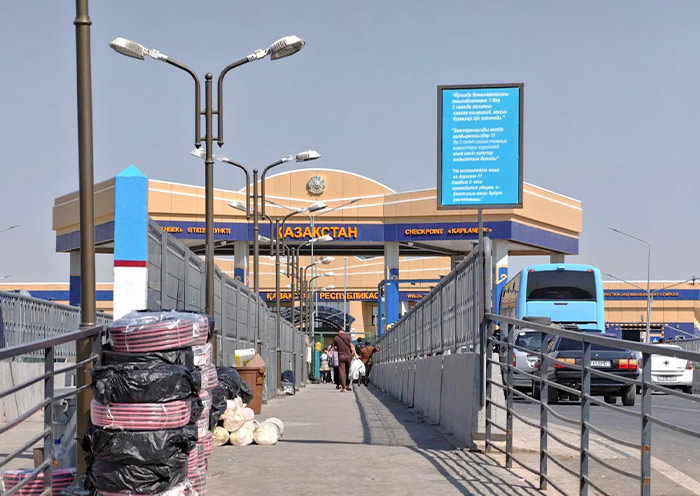 Border Crossing Between Tashkent and Shymkent