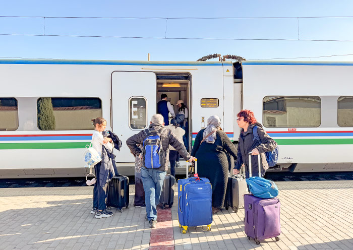 Uzbekistan High Speed Train