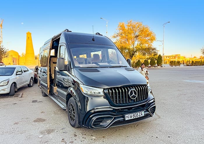 Private Transfer with AOT in Uzbekistan