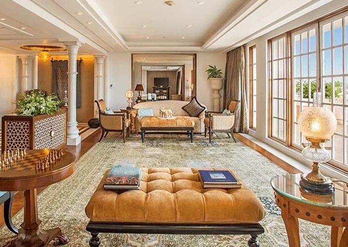 The Oberoi Amarvilas offers unrestricted views of Taj Mahal