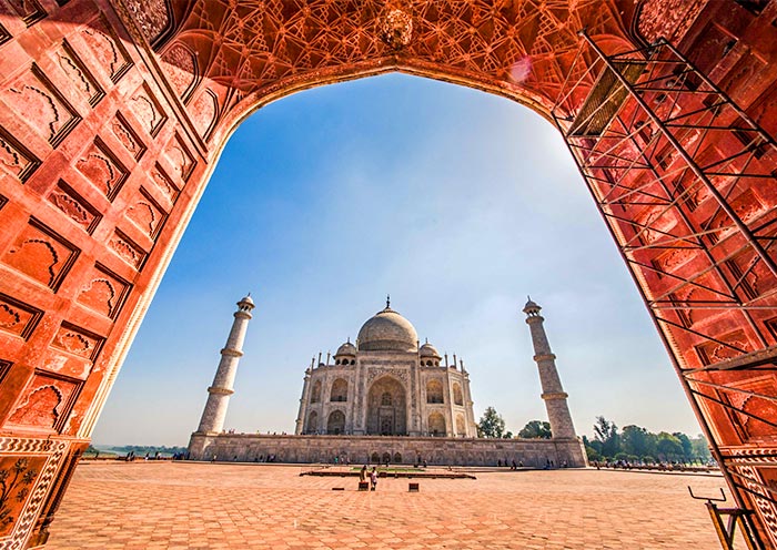 Taj Mahal in Agra, India