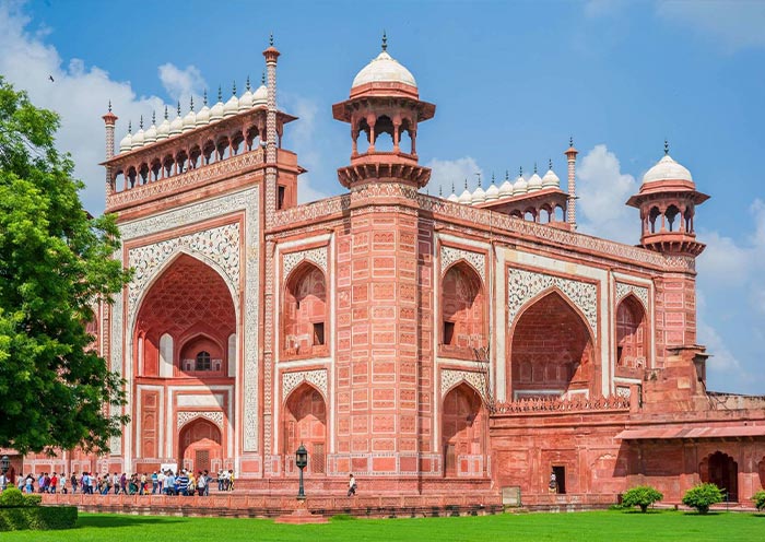 Visit the Taj Mahal in Agra