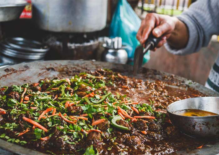 Local food in Amritsar