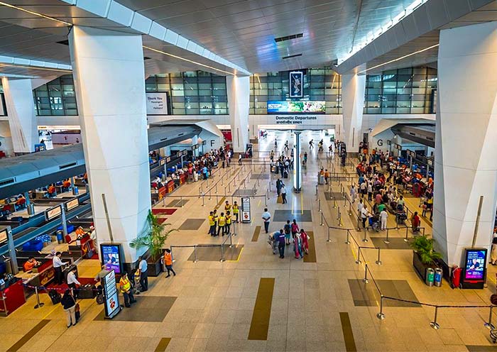 India New Delhi Airport Arrival Hall India New Delhi Airport Arrival Hall
