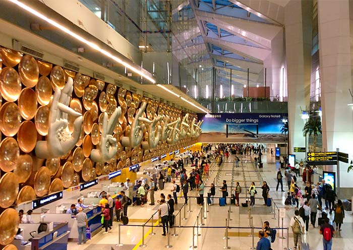 India New Delhi Airport Interiors