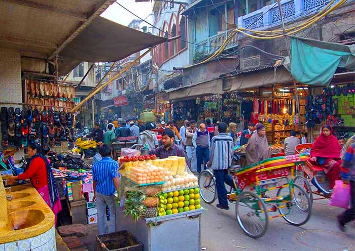Chandni Chowk is one of the oldest and busiest markets in Old Delhi Chandni Chowk is one of the oldest and busiest markets in Old Delhi