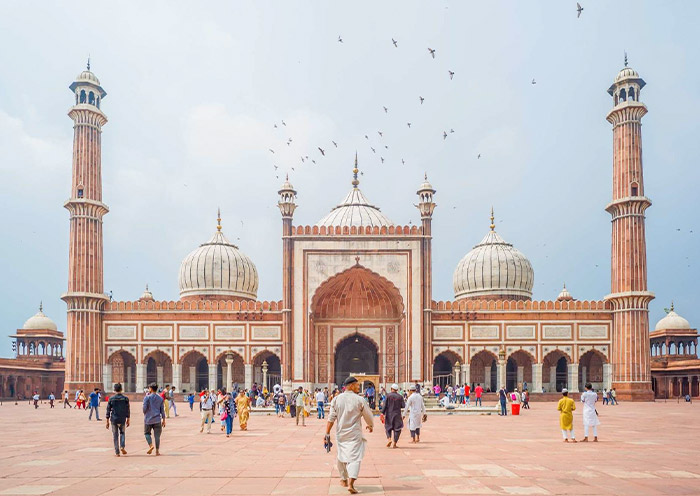 Jama Masjid in Old Delhi Jama Masjid in Old Delhi