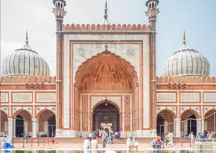 Jama Masjid, also known as Masjid-i-Jahan-Numa Jama Masjid, also known as Masjid-i-Jahan-Numa
