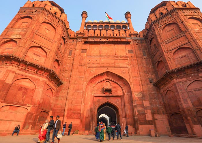 The main residence of the Mughal emperors