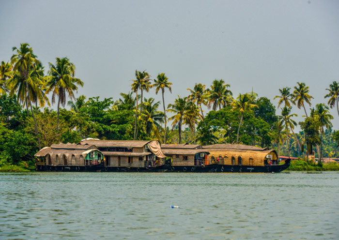 The unique houseboat hotels of Kerala