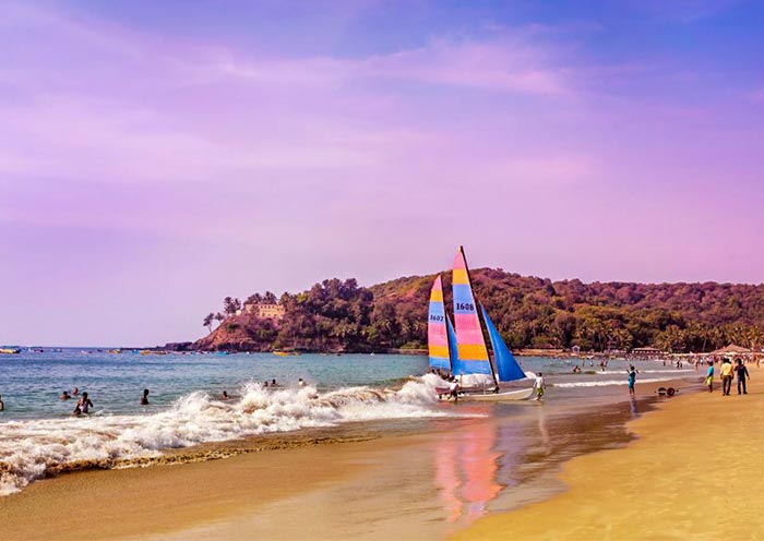 Baga Beach for Relaxation, Goa
