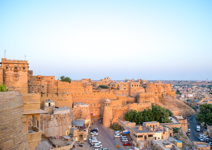 Panoramic View from Jaisalmer Fort