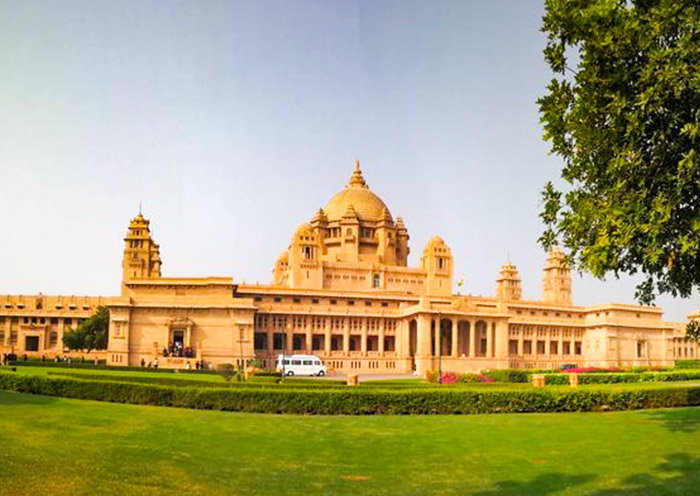 Jodhpur's royal family resides in Umaid Bhawan